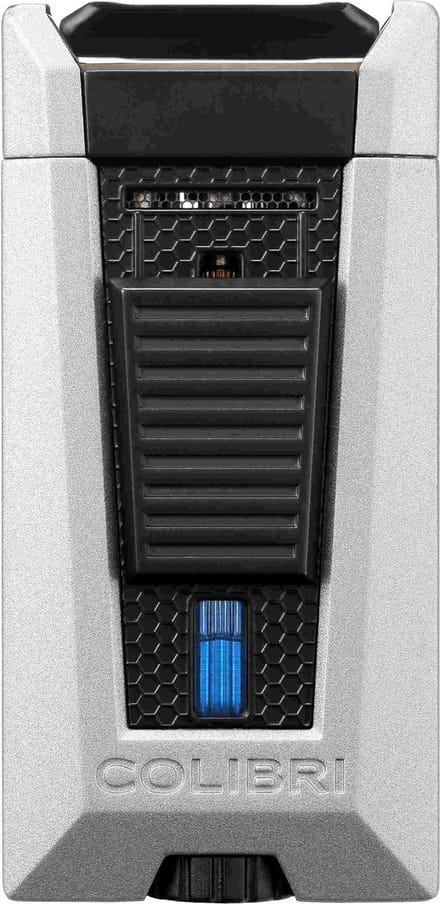 Colibri triple flame aansteker Stealth Triple Silver-Black