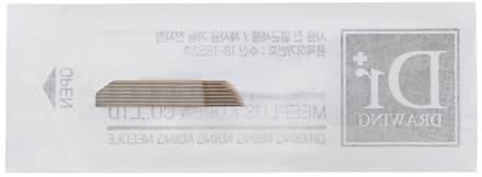 Dr. Drawing Microblading Microblades SD 1525 / 15 mesjes dubbele rij 20 stuks