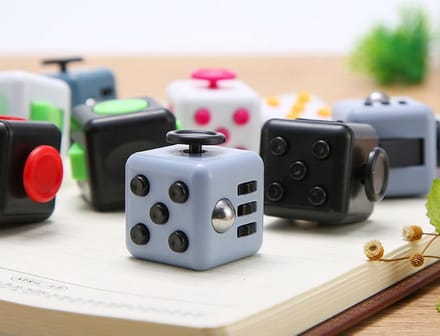 Fidget Cube Grijs/Zwart