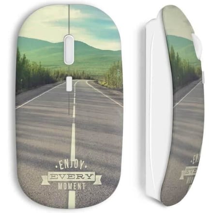 Geniet van elk moment Road Wireless Mouse