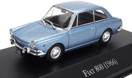 Modelauto Fiat 800 1966 blue met. - Schaal 1:43