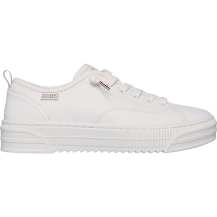 Skechers Copa-platformsneakers met bobkapsel voor dames (Wit)