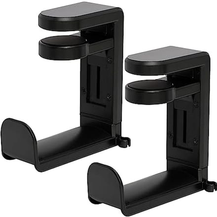 Premium Verstelbare Hoofdtelefoon Stand - Hoofdtelefoon Houder met Kabel Organizer voor Gaming en PC