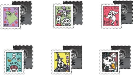 Nightmare Before Christmas POP! Enamel Pins Stamps 4 cm 1 mystery bag