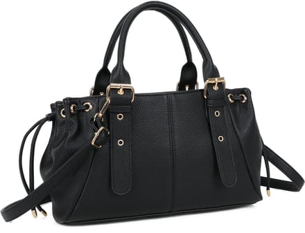 Gallantry® Dames Handtas – Schoudertas – Ruime Tas met Binnenvakken – Zwart