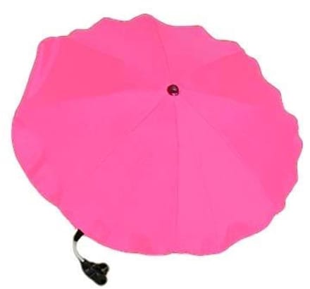 New Baby kinderwagen parasol roze 65cm - Zonnescherm