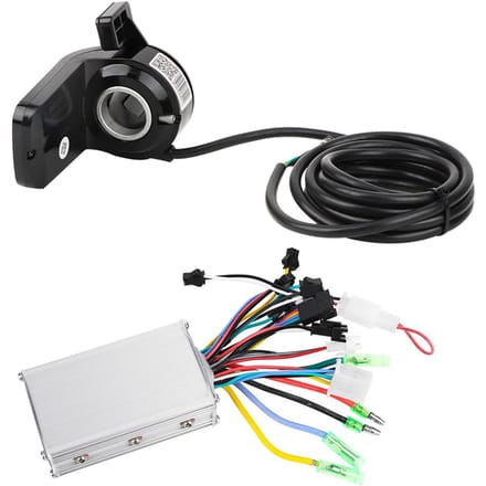 36V 350W Waterdicht LCD Display Paneel Elektrische Fiets Scooter Borstelloze Controller Kit black