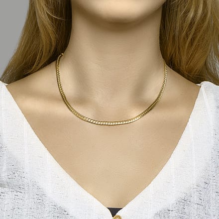Collier Gourmette 4,7 Mm 45 Cm