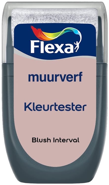 Flexa - Kleurtester Muurverf - Blush Interval - Mengverf - 30 Ml