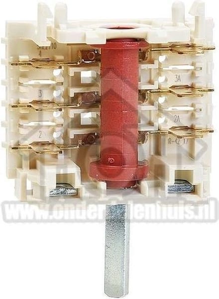 Gorenje Schakelaar Keuzeschakelaar C412K, C880K 391072