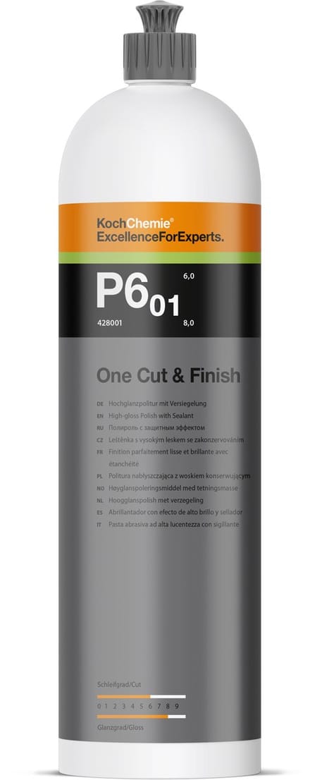 Koch Chemie P6.01 One Cut & Finish | Polish + Sealant - 1000 ml