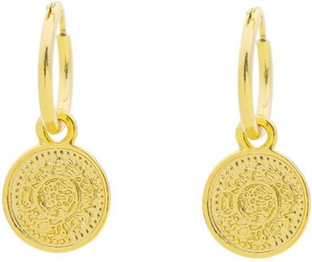 Yehwang Luck Coin II Oorringen - 15 mm