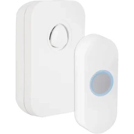Exin Gong - Batterij - Met Beldrukker - Wit