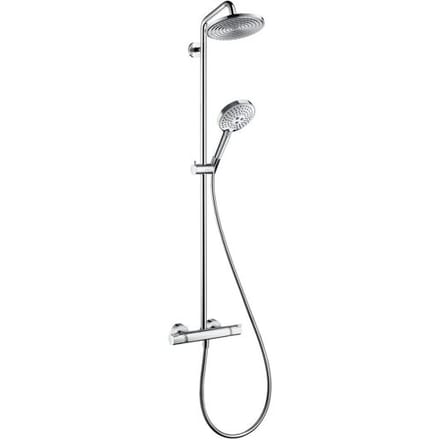 Hansgrohe Raindance Select 240 Showerpipe EcoSmart shower arm 45 cm
