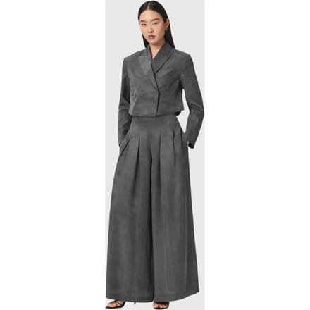 AllSaints Marrlo Blazer Graphite Blue Taglia: 2 | Blazers Outlet | Donna | Blu