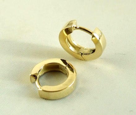 14 karaat geel gouden oorringen