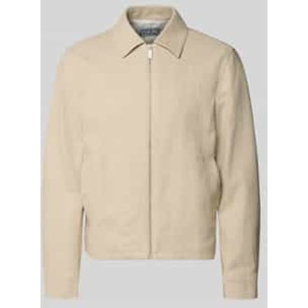Regular fit jack met viscose