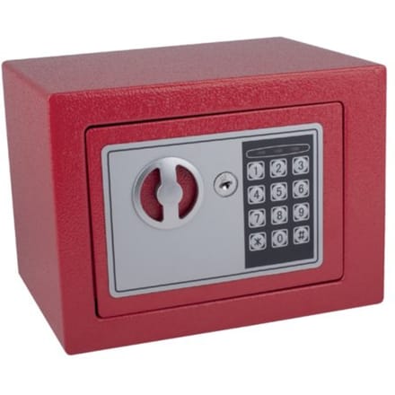 KLUIS PAVO MINI 230X170X170MM ELEKTRONISCH ROOD