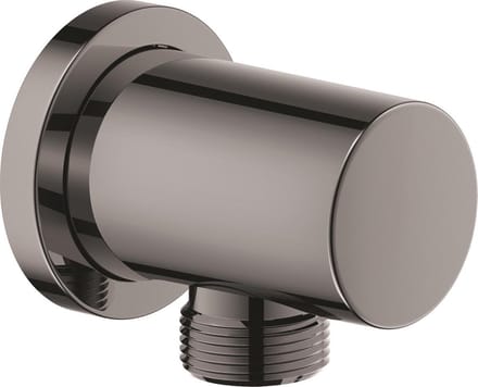 GROHE Rainshower Aansluitbocht Rond - Hard graphite (antraciet glanzend)