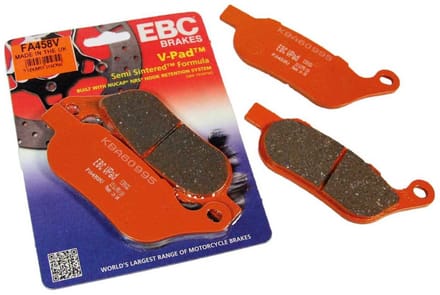 Ebc Fa-v Series Fa124/2v Gesinterde Remblokken Zwart