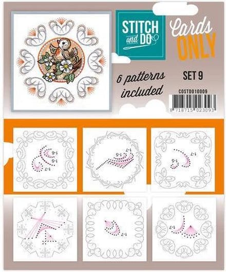 Stitch & Do - Cards only - Set 9