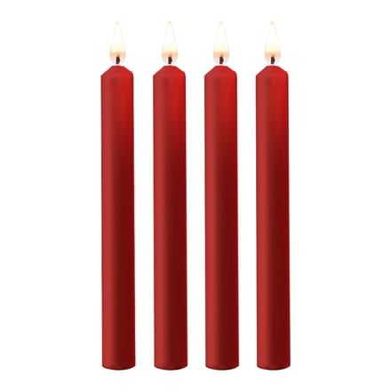 'Teasing Wax Candles', Groot, 4 stuks
