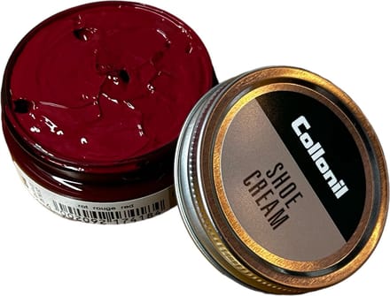 Shoe creme 418 - Rood - Collonil Shoe Cream leervet schoenpoets