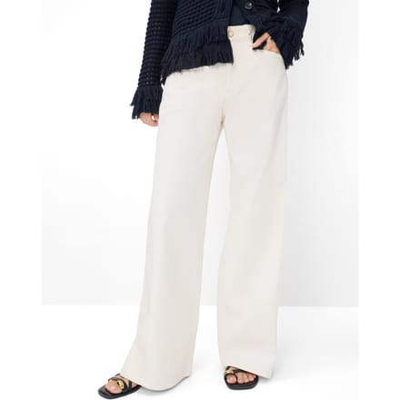 Brax Dames Jeans  Style MORGAN SOFT ECRU, denim offwhite, maat 38