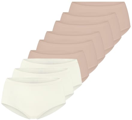 sloggi Dames high waist panty 9 pack GO Daily Cotton