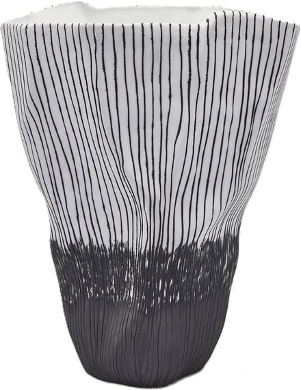 EDG - Vaas - porselein - wit - D25,5 x H47 cm