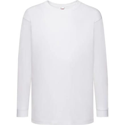 T-shirt met lange mouwen kind Fruit of the Loom