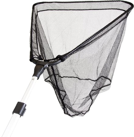 X2 Telescoop Schepnet - 50x50 cm - 200 cm - Visnet - Aluminium - Vijver Schepnet - Zwembad Schepnet - Opklapbaar - Uitschuifbaar