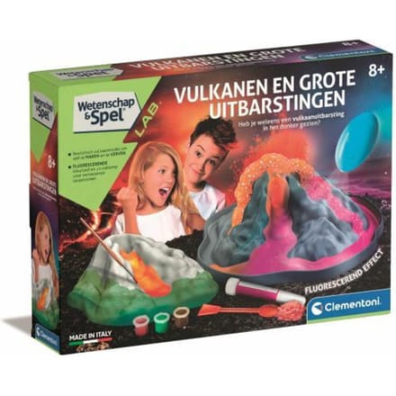 Clementoni Wetenschap & Spel - Vulkanen en Grote Uitbarstingen Wetenschap en technologie