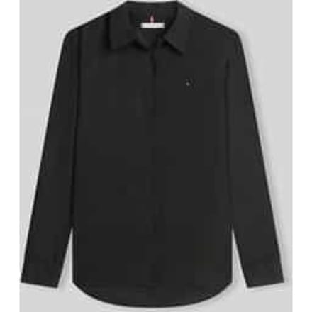 relaxed fit blouse met lange mouwen van puur linnen