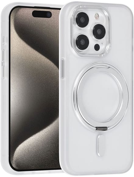 UNIQ Accessory Back Cover - Apple iPhone 15 Pro - Wit - Valbescherming - MagSafe-compatibel