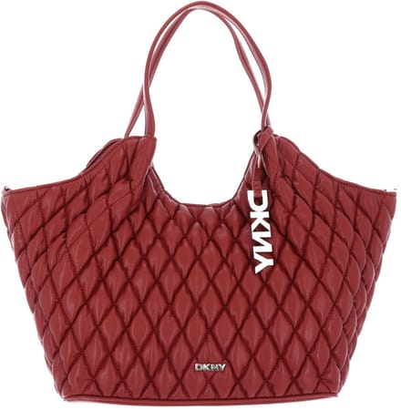 DKNY schoudertas handtas Paula Tote Bag Rhythm Red donkerrood