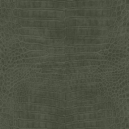 GROEN KROKOPRINT BEHANG 751352