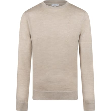 McGregor Extra Fine Merino C-neck Sweater Sand Taglia: L | Maglioni a maglia Outlet | Uomo | Marrone