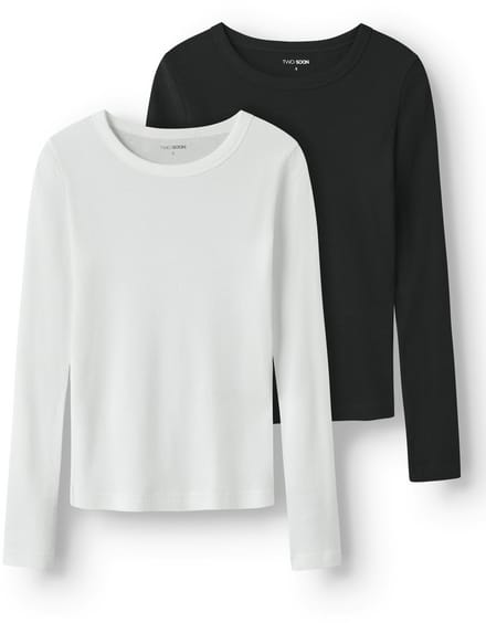 NAME IT - TAFRIX 2P LS TOP NOOS - Dames - Blouses