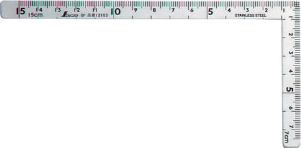 Shinwa Timmermanshoek 150x75mm (12103)