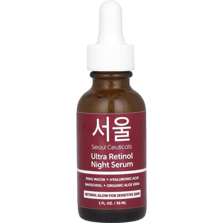 SeoulCeuticals, Sérum de nuit Ultra Retinol, 1 fl oz (30 ml) brown