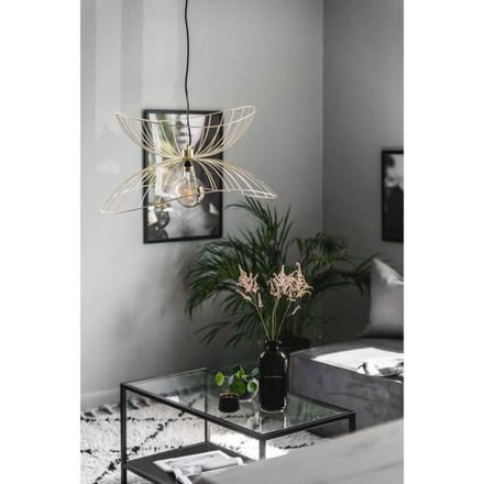 Globen Lighting Ray 70 Hanglamp van Geborsteld Messing