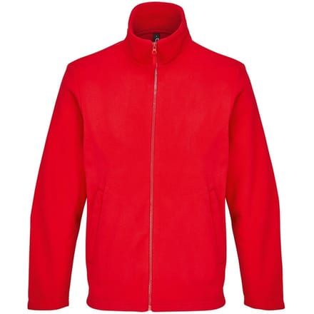 SOLS Unisex Microfleece Jas voor volwassenen (Rood)