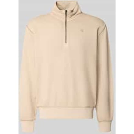 regular fit sweatshirt van puur katoen