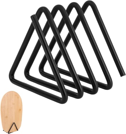 Dailygoods- Snijplankorganizer - Zwart - IJzeren Houder