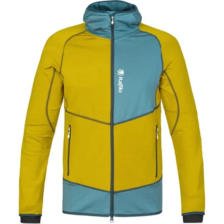 Rafiki Ascent Fleece Met Volledige Rits Geel M Man