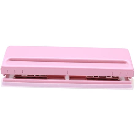 Verstelbare 6-gaats desktop perforator voor A4 A5 A6 B7 Zuivelplanner Organizer Zes-ringband met capaciteit voor 6 vellen