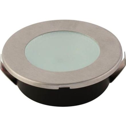 Spot LED rond Mat chroom 2W