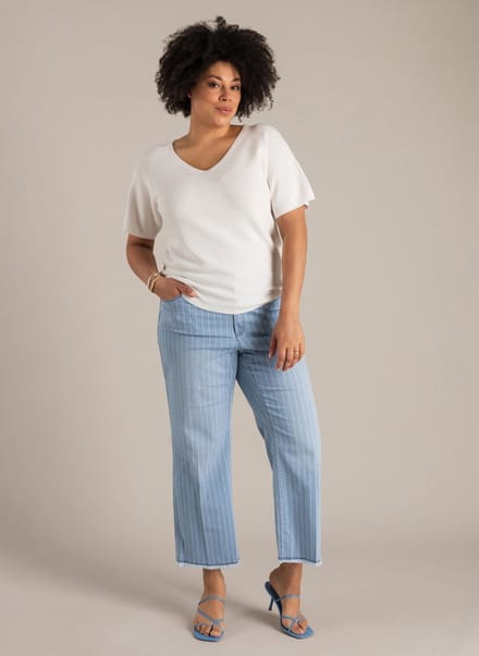 YEST CURVE Nadiney Tops - Off White - maat 0(46)