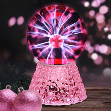 Magische 12 cm plasmabal - Interactieve lichtgevende decoratie en originele geschenken
